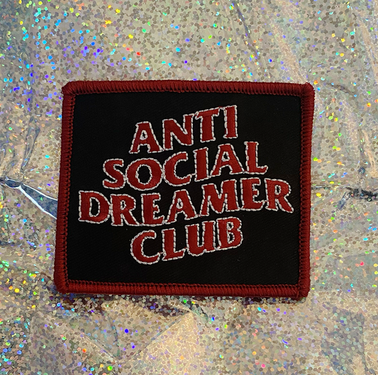 Anti Social Dreamer Iron-On Patch